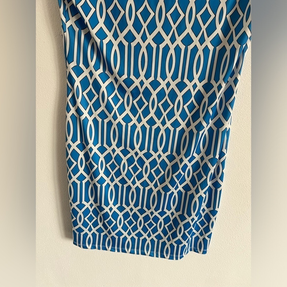 Jean-Pierre Klifa Block Print Dress, size medium - Picture 4 of 7